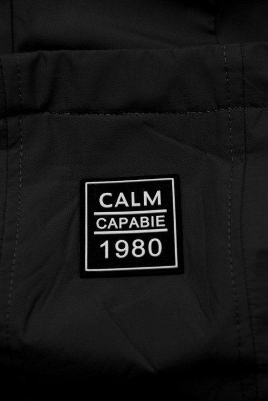 Černá přechodná parka CALM