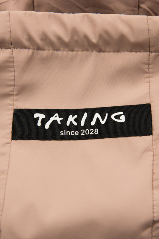 Béžová přechodná parka CLASSIC