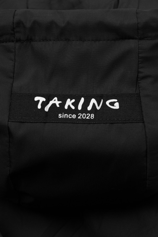 Černá přechodná parka CLASSIC