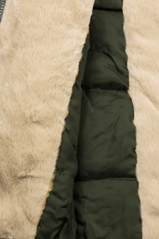 Army zelená parka na období podzim/zima