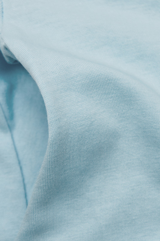 Baby blue šaty s nášivkou SUMMER