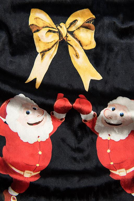 Černé šaty Santa