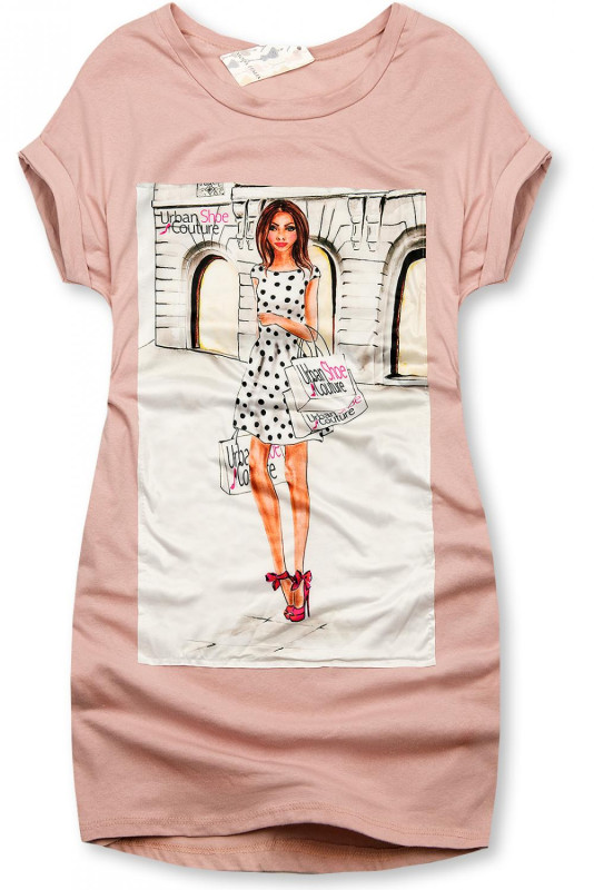Růžové šaty Urban Couture