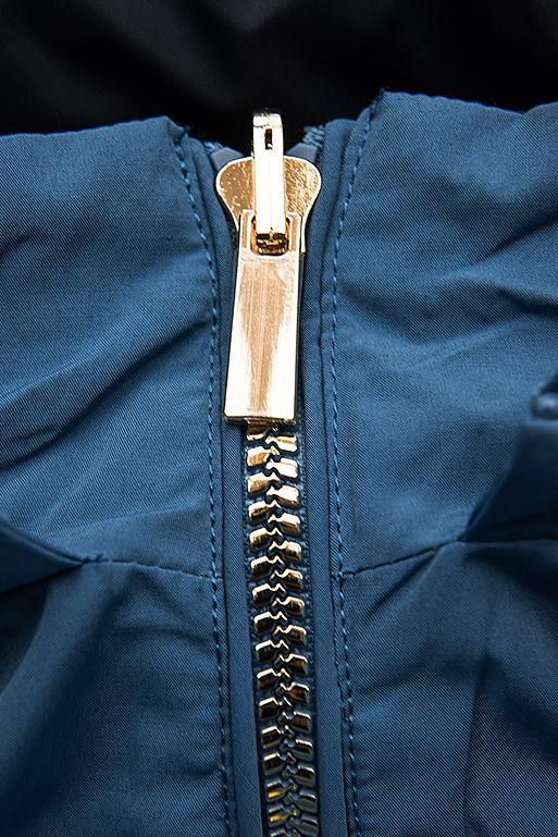 Jeans-tmavě modrá oboustranná parka