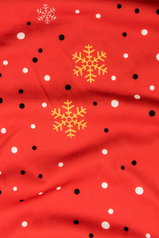 Červené šaty Enjoy Christmas
