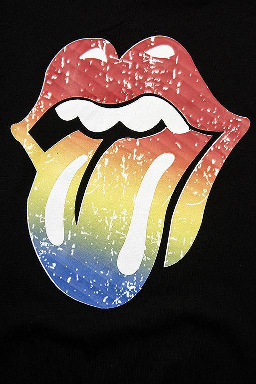 Černé tričko TONGUE