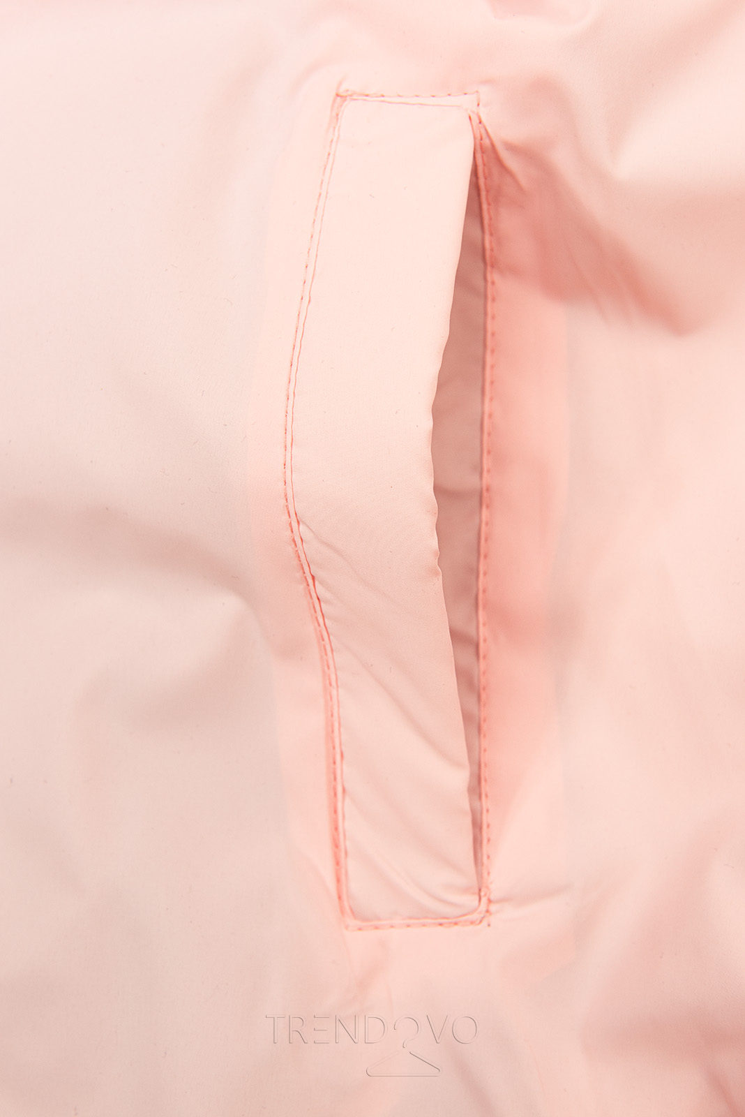 Oboustranná přechodná bunda růžová