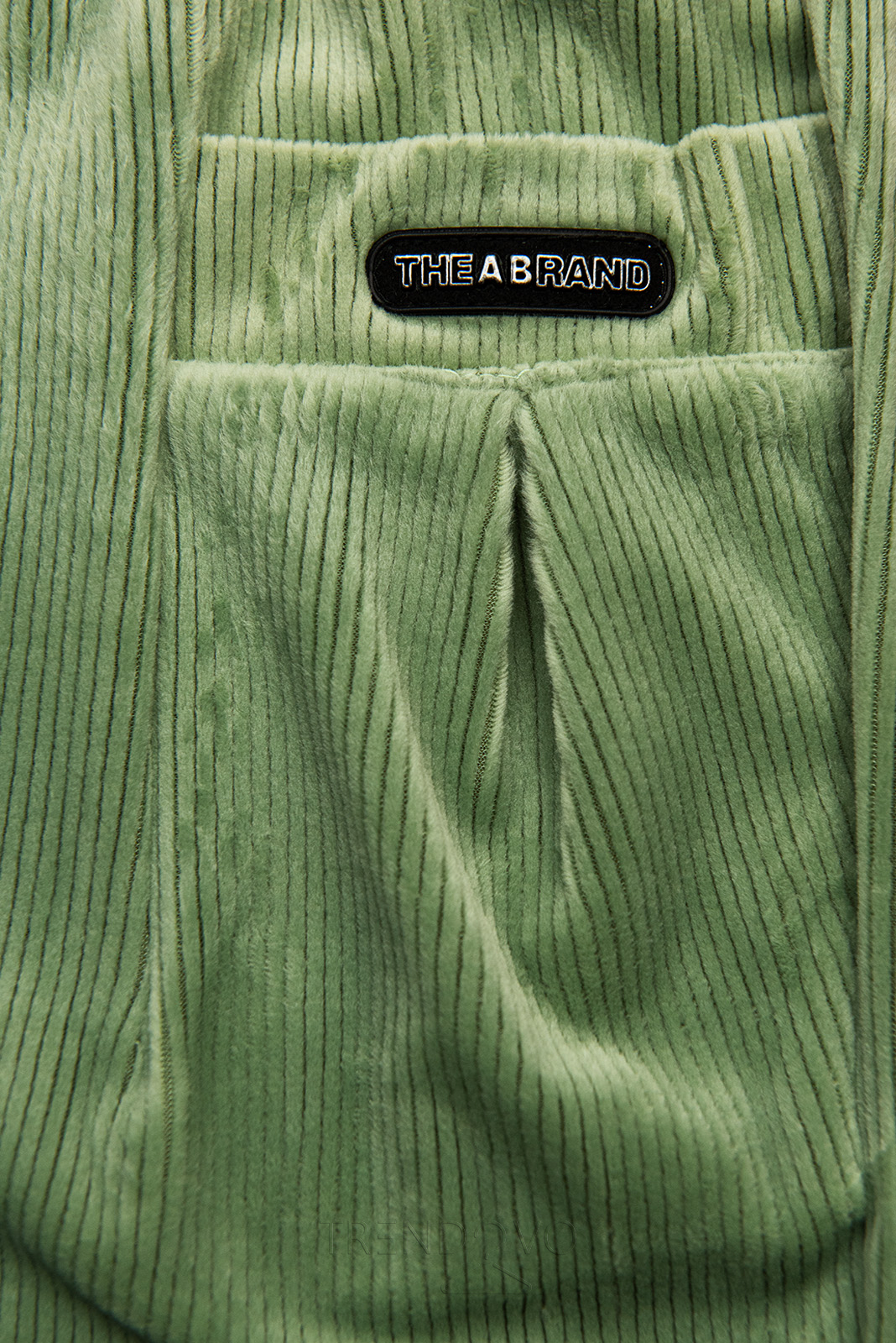 Zelené kalhoty s kapsami THE BRAND