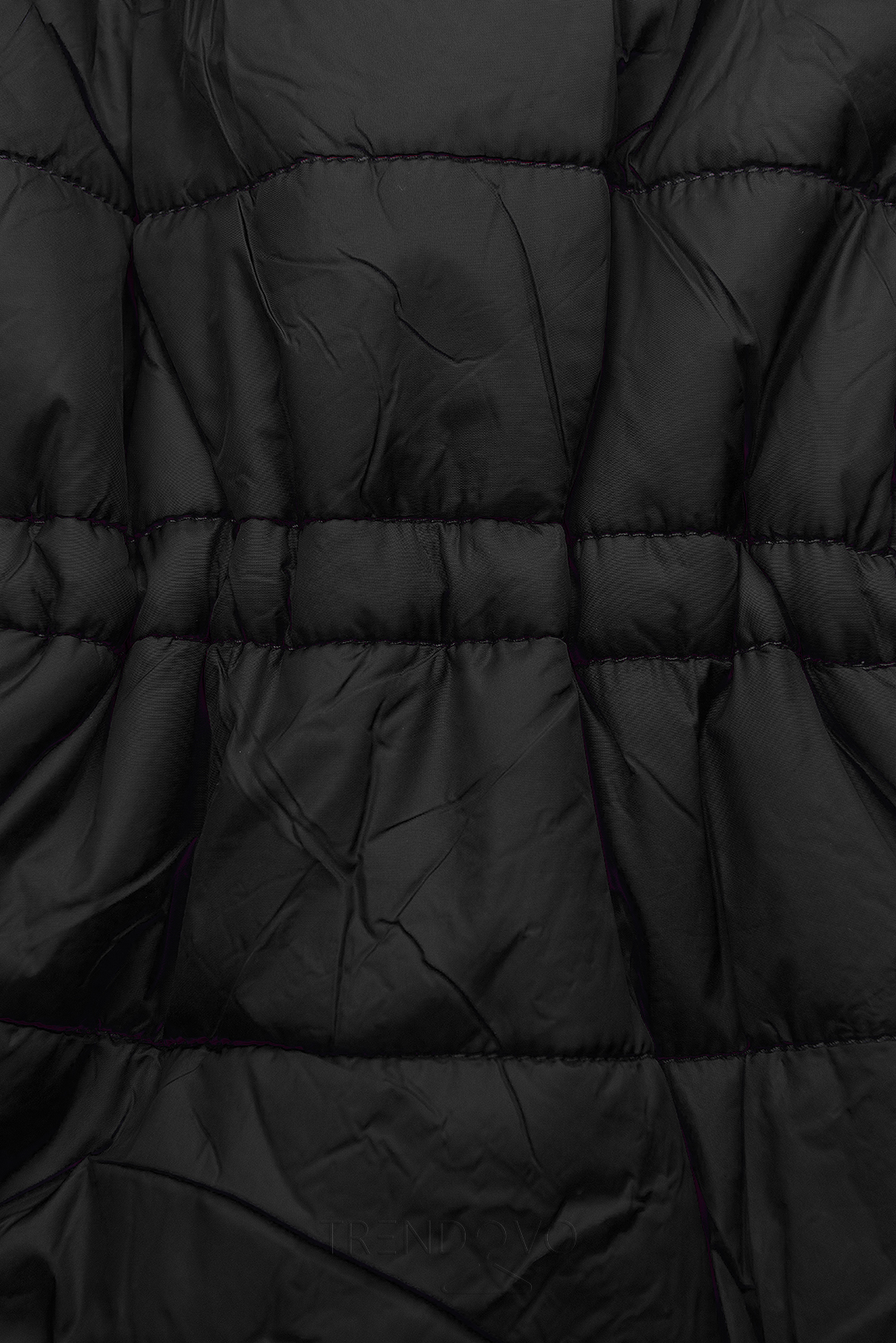 Černá/šedá oboustranná bunda s výplní