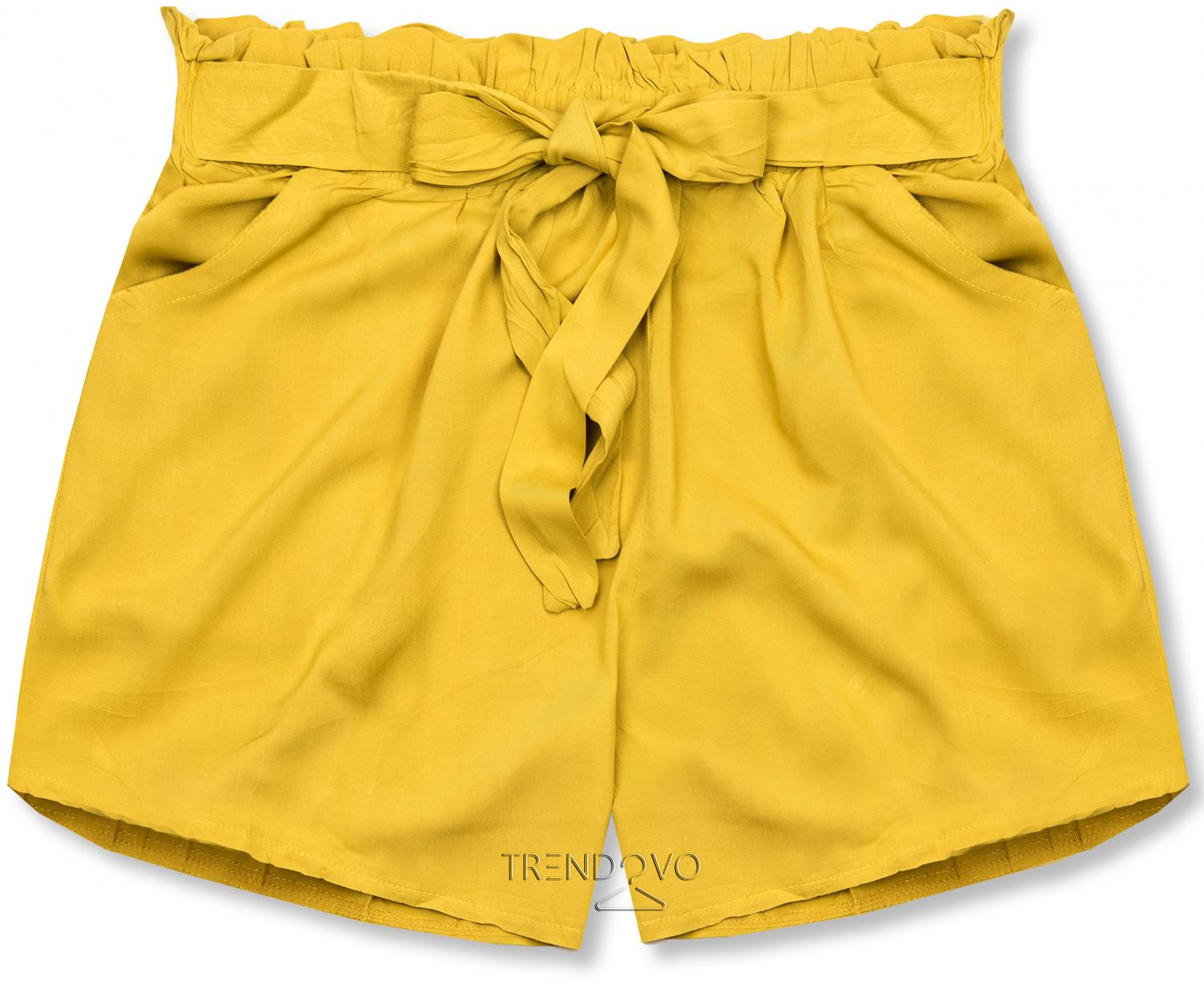 Žluté letní šortky