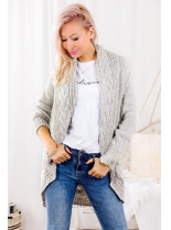 Béžový pletený svetr