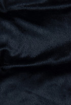 Tmavě modrá dlouhá prošívaná vesta