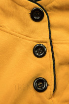 Žlutá mikina s oblékáním přes hlavu