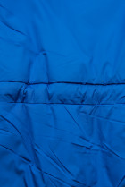 Kobaltově modrá prošívaná lehká bunda