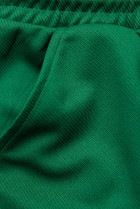 Zelené sportovní kalhoty s kapsami