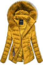 Hořčicově žlutá bunda na období podzim/zima