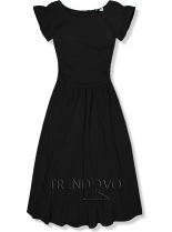 Černé elegantní midi šaty