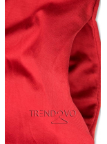 Tunika/Šaty s potiskem v červené barvě