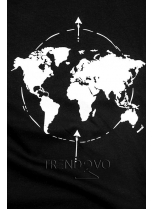 Černé tričko WORLD
