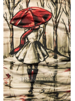Šedé šaty Umbrella