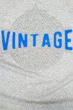Šaty VINTAGE šedé