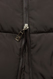 Zimní dámská bunda FASHION čokoládová hnědá
