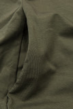 Khaki šaty s nášivkou SUMMER