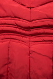 Červená zimní bunda FASHION