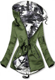 Oboustranná army parka zelená