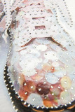 Biele tričko s potlačou SHOES