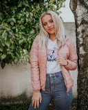 Modrá sportovní bunda