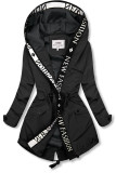 Černá parka FASHION